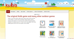 Desktop Screenshot of kubb-spiel.de
