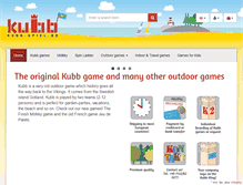 Tablet Screenshot of kubb-spiel.de